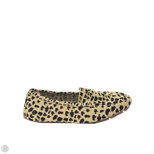 Shoes Flats By Clothes Mentor In Animal Print, Size: 9