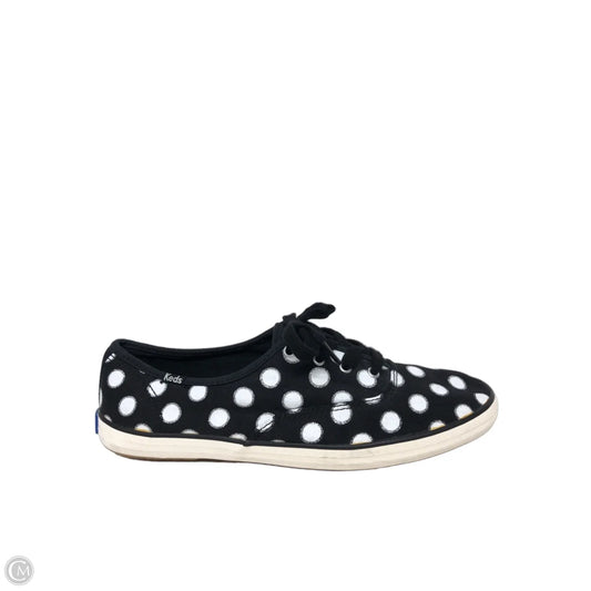 Shoes Flats By Keds In Black & White, Size: 8.5