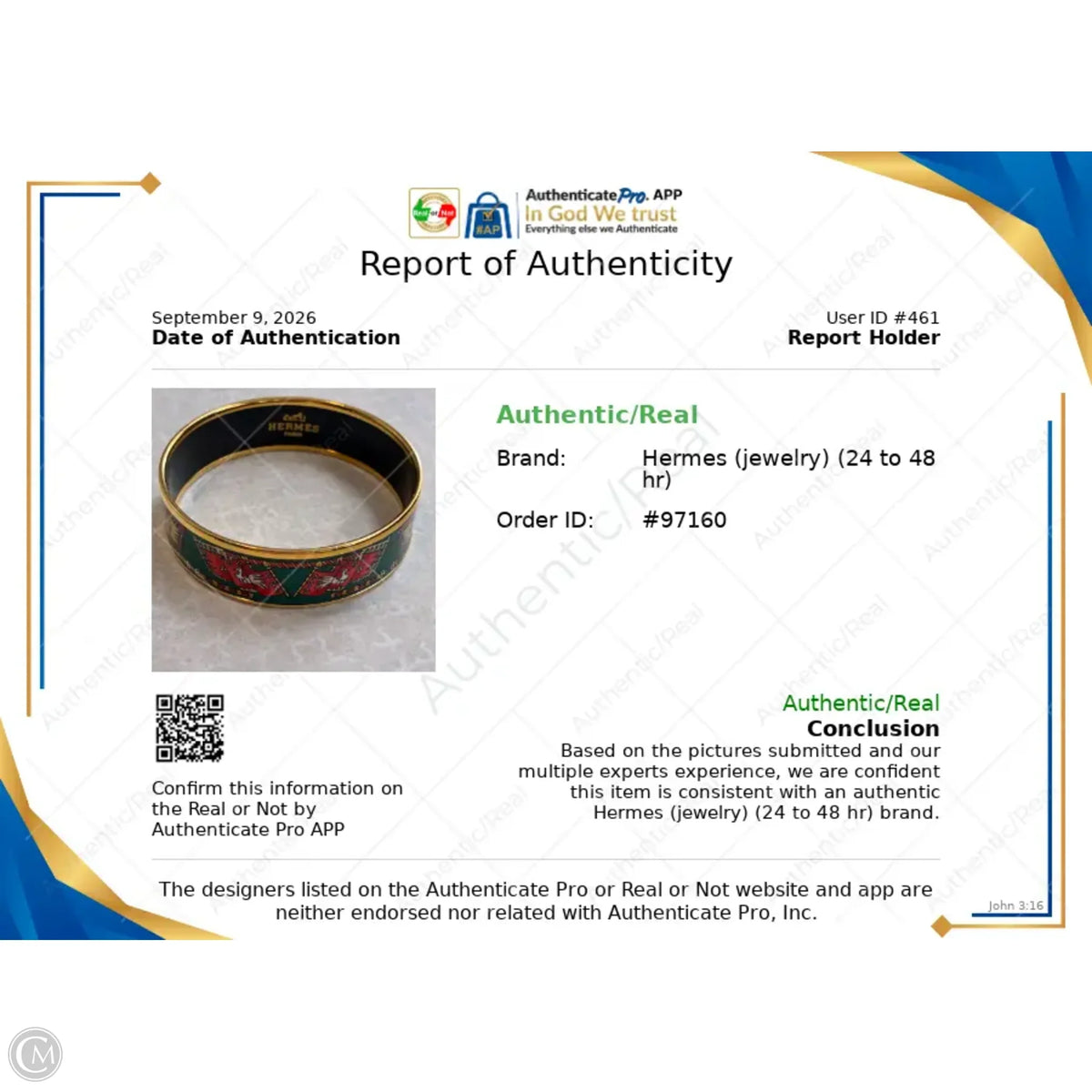 Bracelet Luxury Designer By Hermes