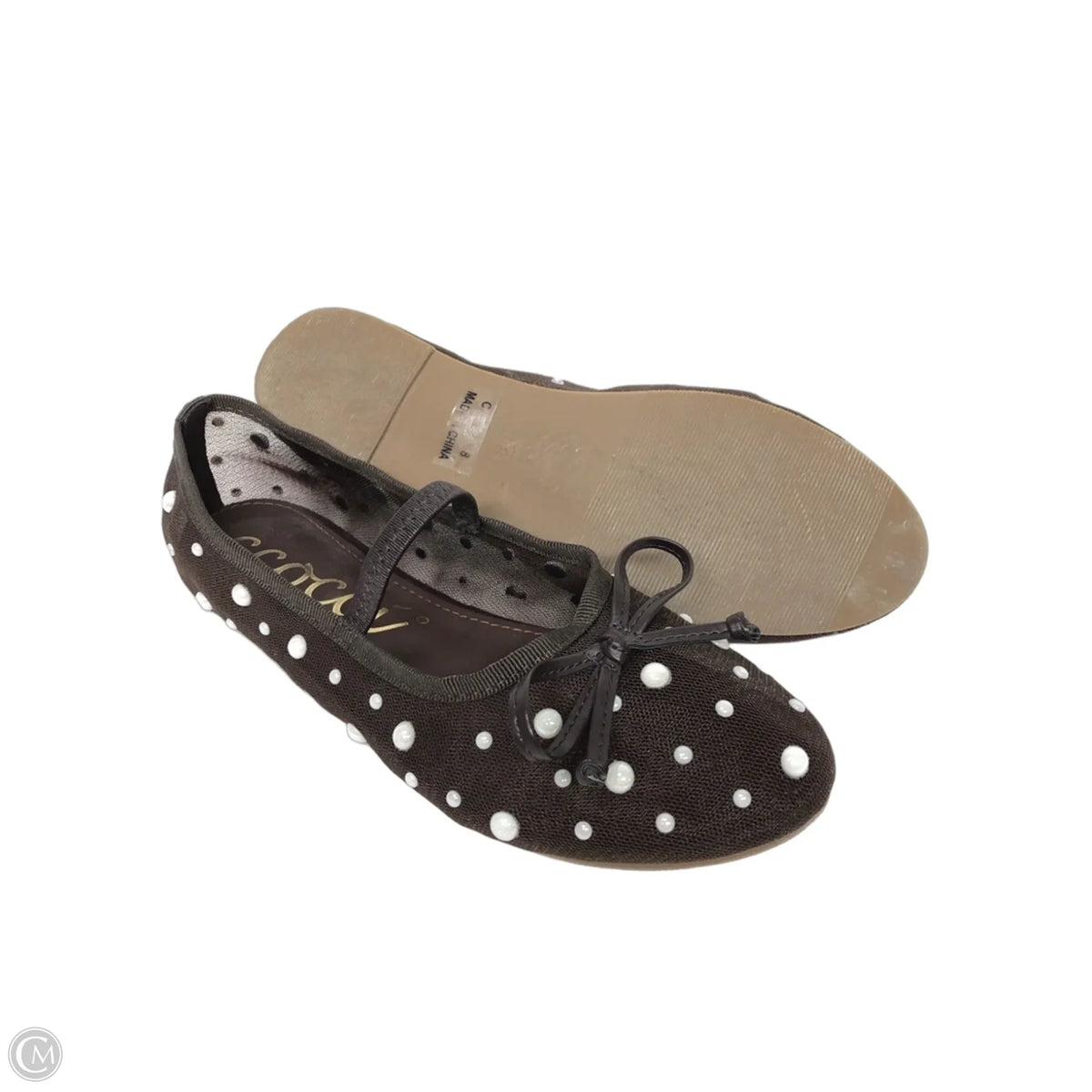 Shoes Flats By Ccocci In Brown, Size: 8