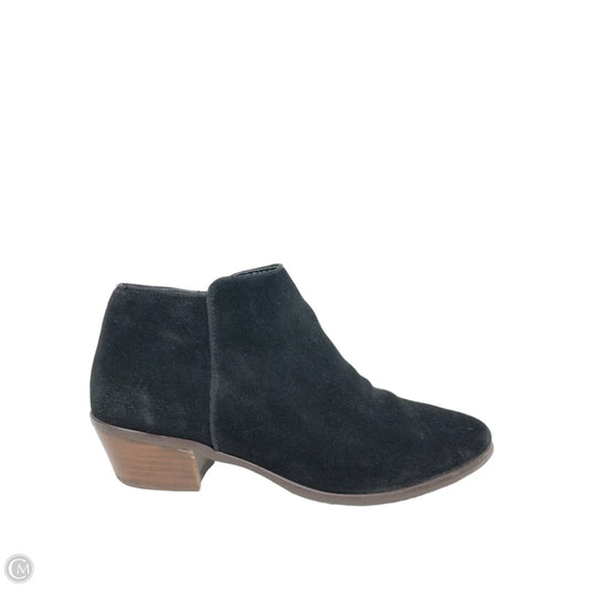 Boots Ankle Heels By Crown Vintage In Black, Size: 9
