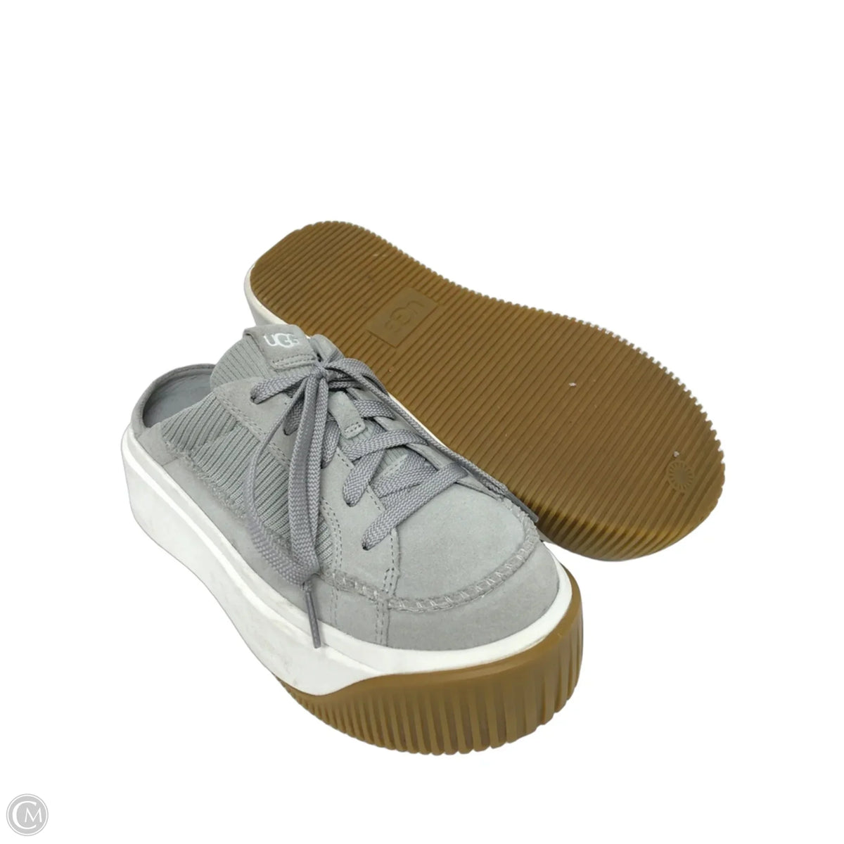 Shoes Sneakers Platform By Ugg In Grey, Size: 6