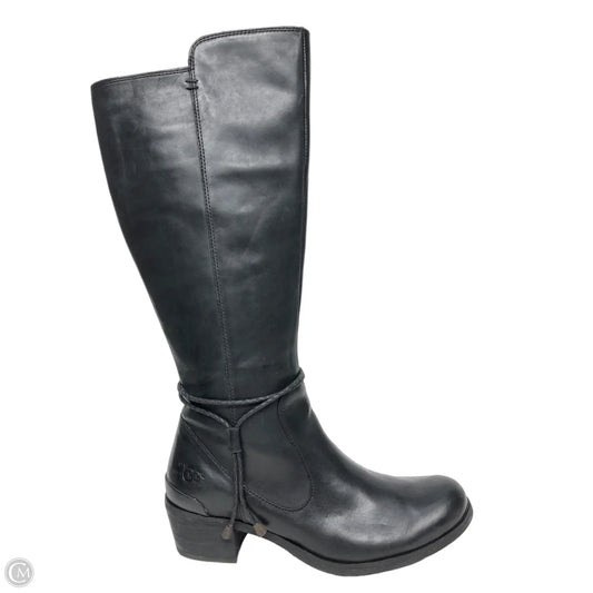Boots Knee Heels By Ugg In Black, Size: 9.5
