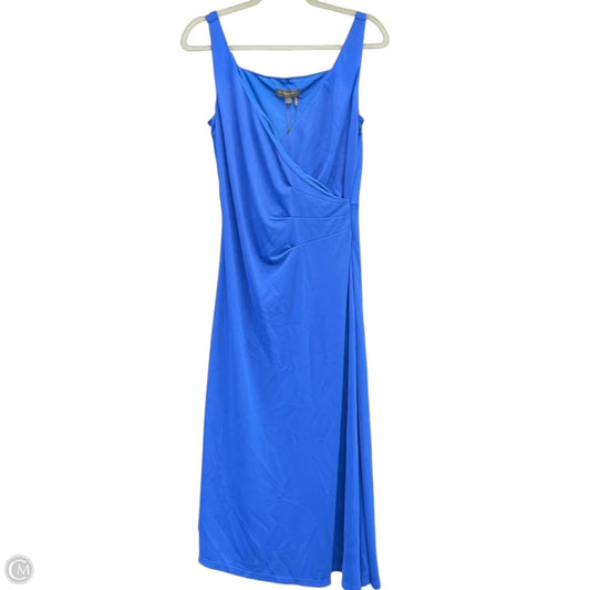 Dress Party Midi By Donna Karan In Blue, Size: S