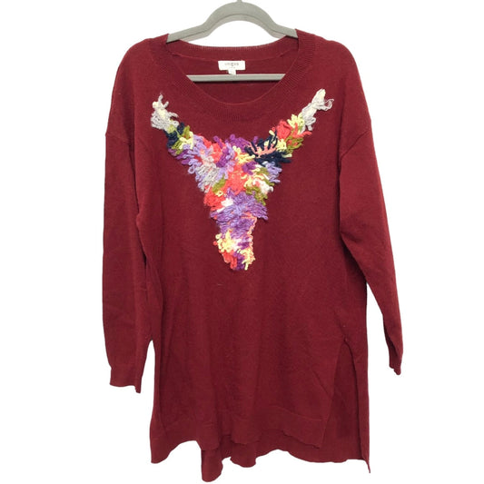 Sweatshirt Crewneck By Umgee  Size: L