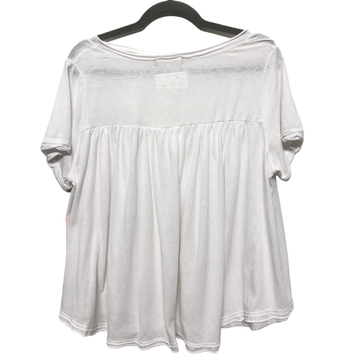 White Top Short Sleeve We The Free, Size S