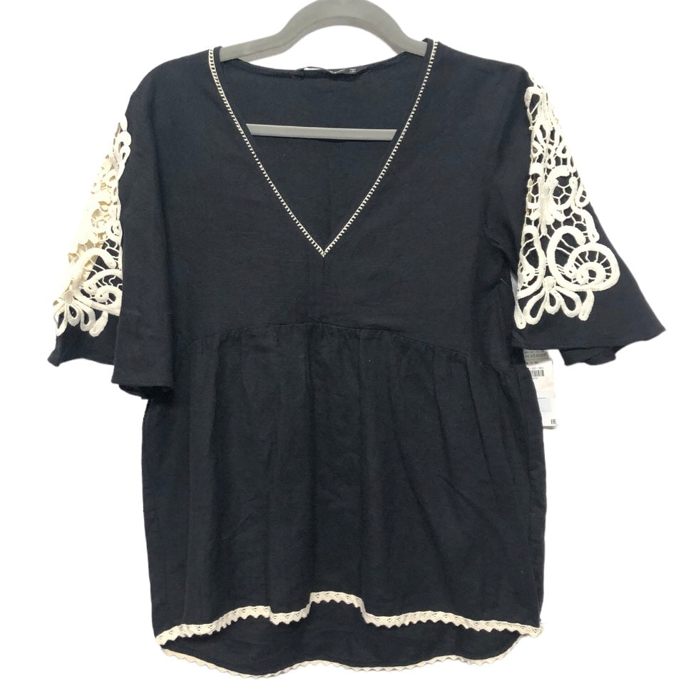 Top Short Sleeve By Zara Basic  Size: Xs