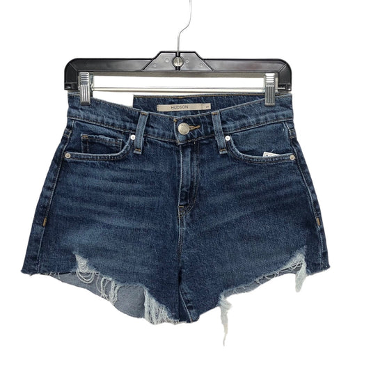 Blue Denim Shorts Hudson, Size 0