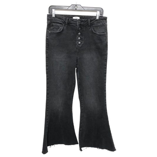 Black Jeans Flared Forever 21, Size 10