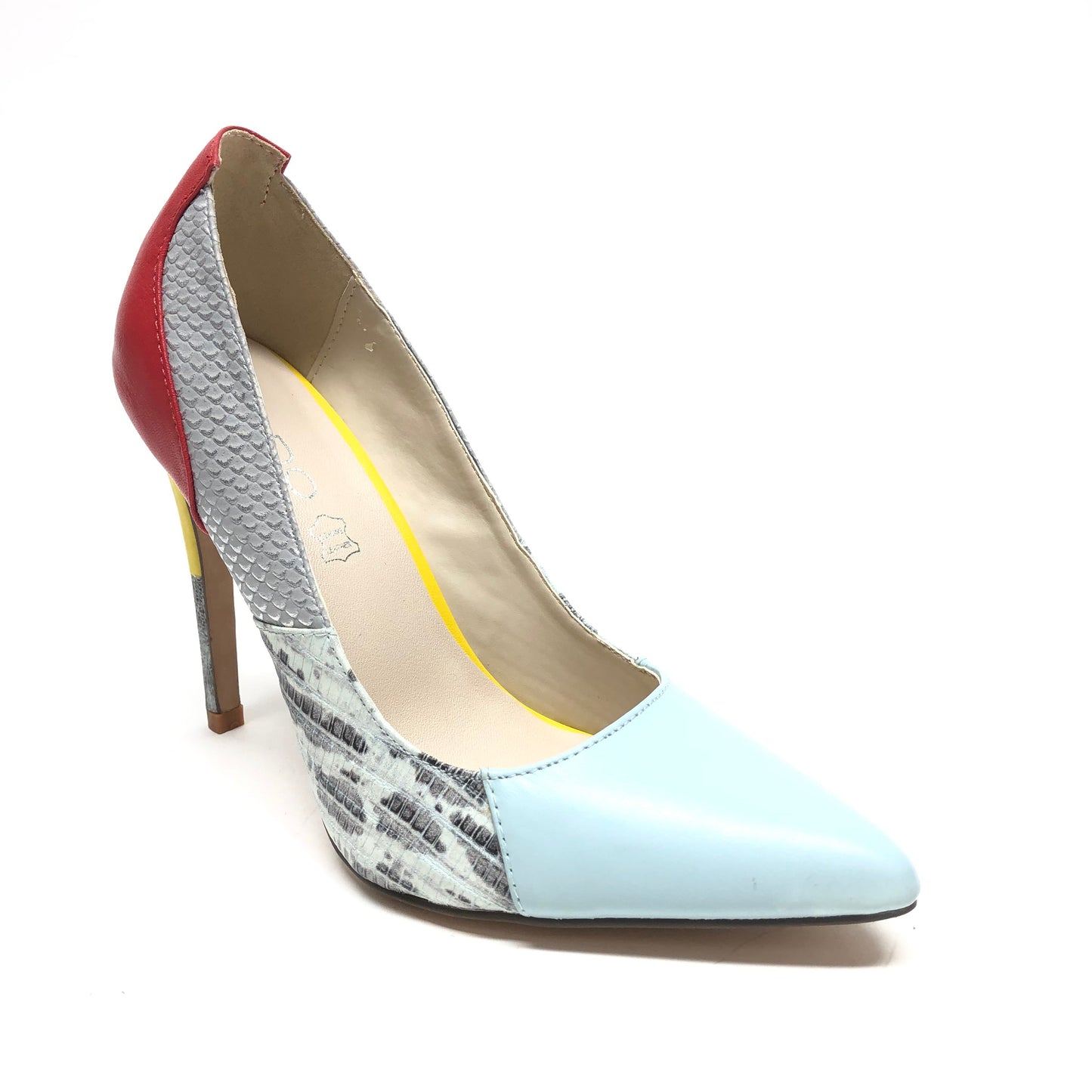 Blue & Red Shoes Heels Stiletto Aldo, Size 6