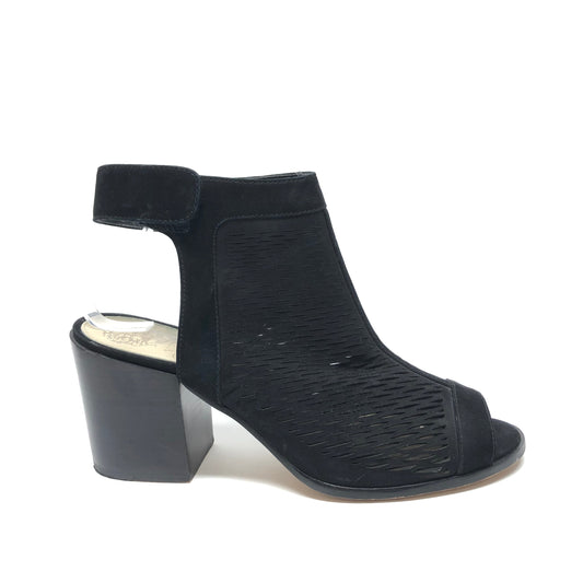 Black Shoes Heels Block Vince Camuto, Size 8.5
