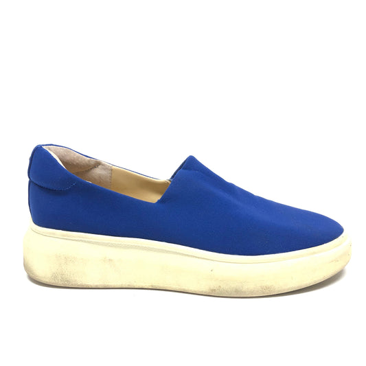 Blue Shoes Flats Sam Edelman, Size 8