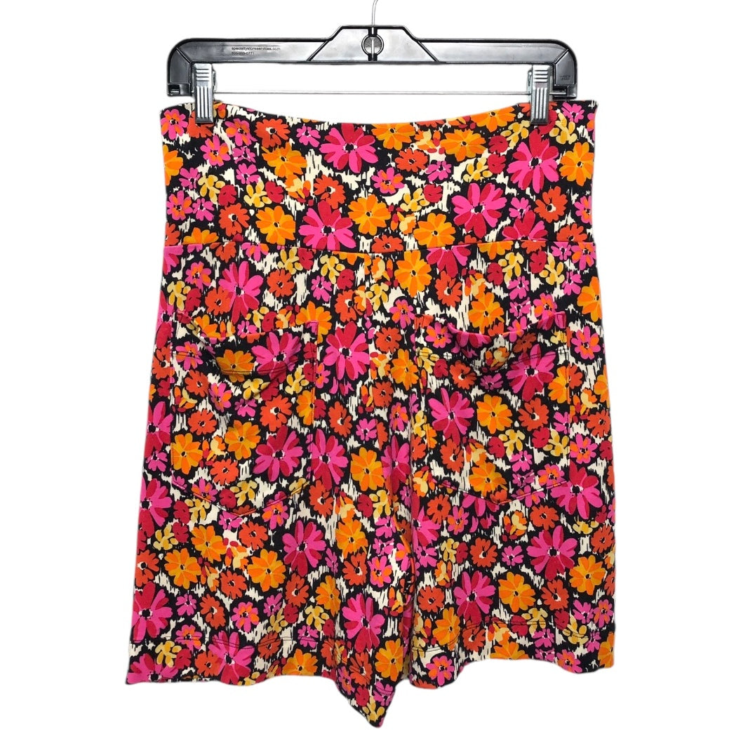 Shorts By Cabi In Orange & Pink, Size: M