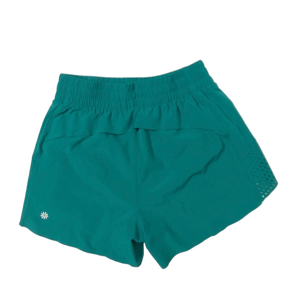 Green Athletic Shorts Athleta, Size Xxs