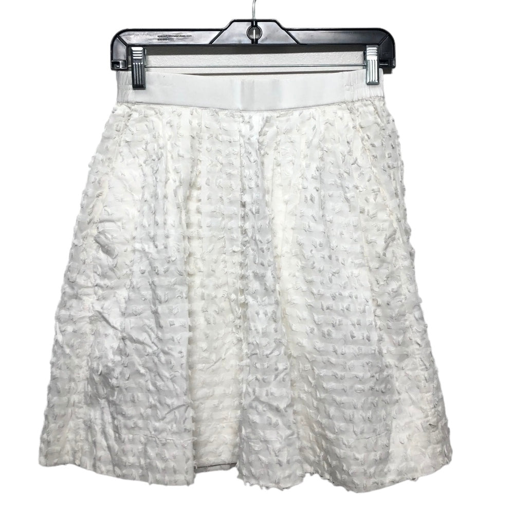 White Skirt Mini & Short J. Crew, Size 0