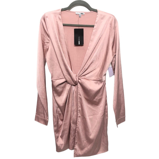 Pink Dress Casual Short Fashion Nova, Size M