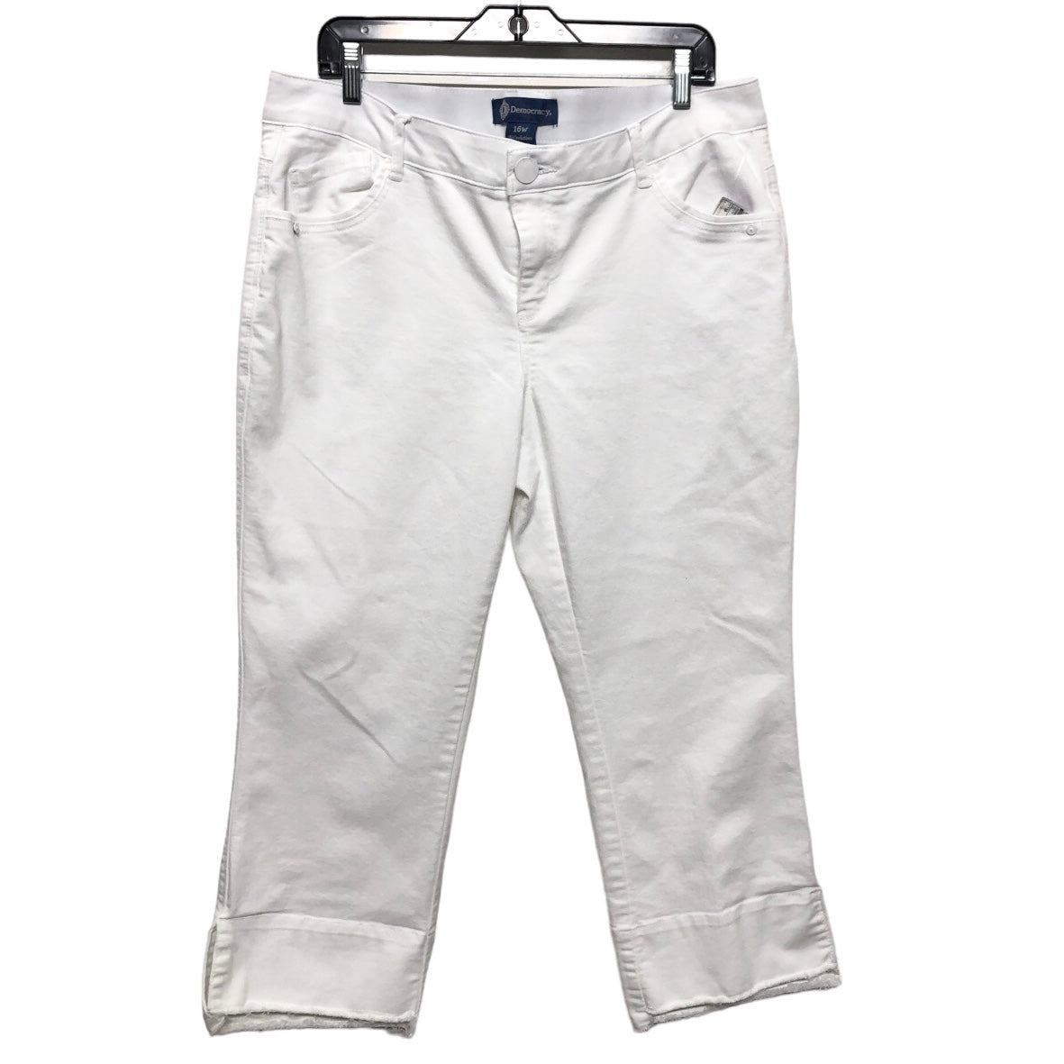 White Jeans Jeggings Democracy, Size 16