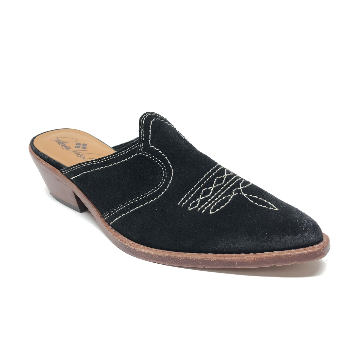 Black Shoes Heels Block Patricia Nash, Size 9.5