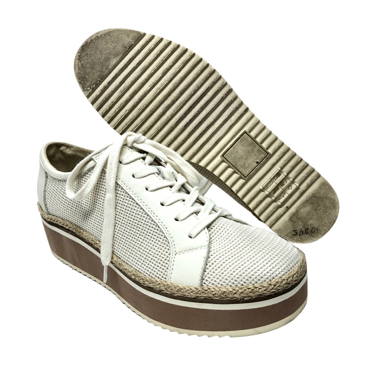 White Shoes Sneakers Dolce Vita, Size 9