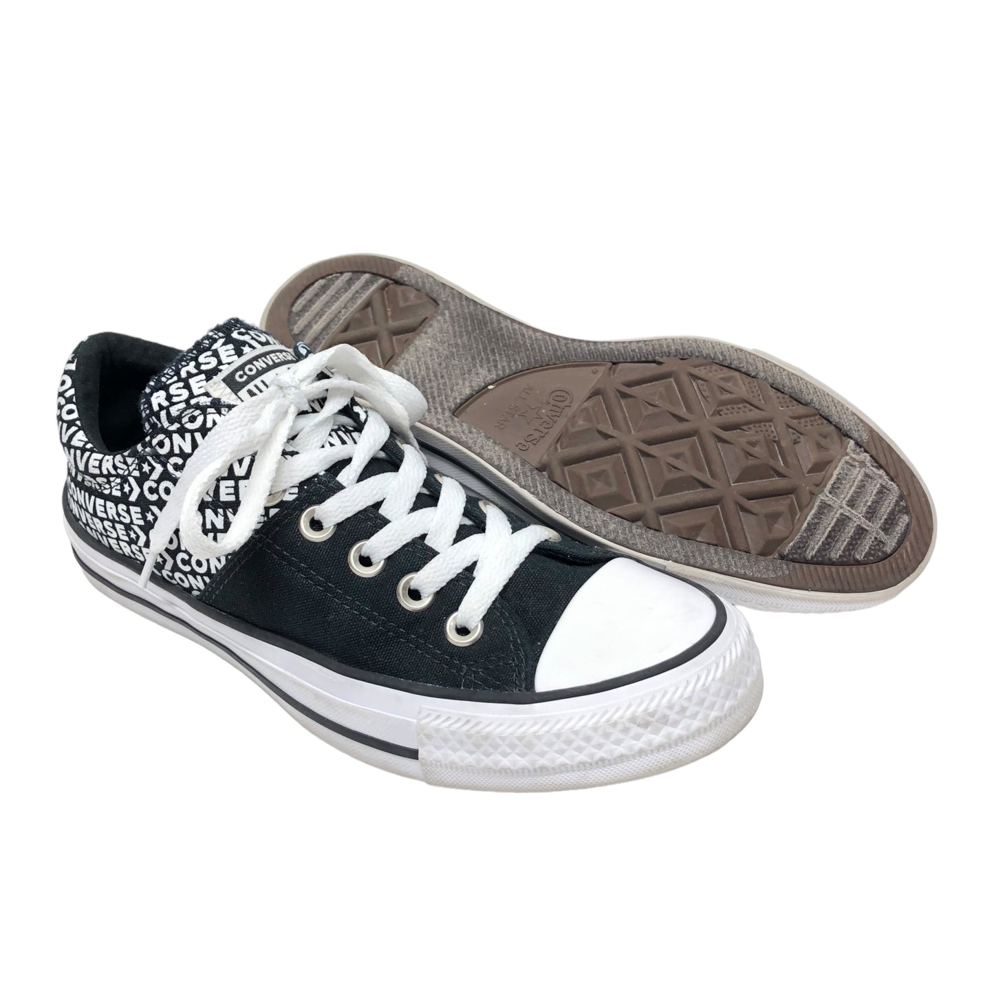 Black & White Shoes Sneakers Converse, Size 7