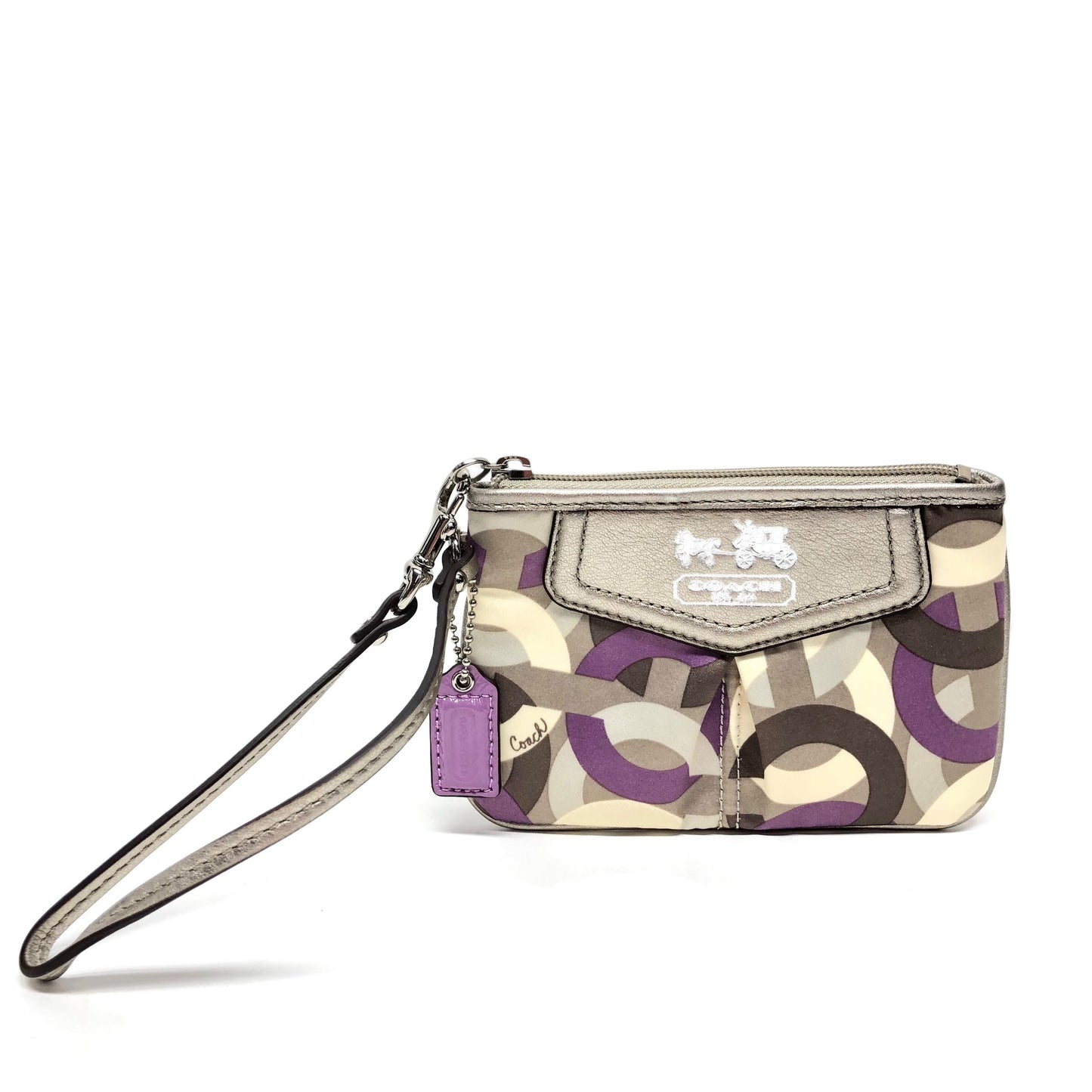 Wristlet Designer Coach, Size Small