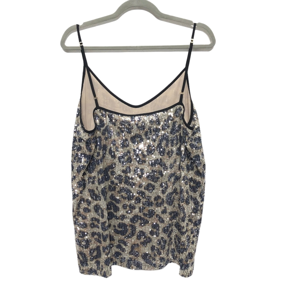 Leopard Print Top Sleeveless Show Me Your Mumu, Size Xl