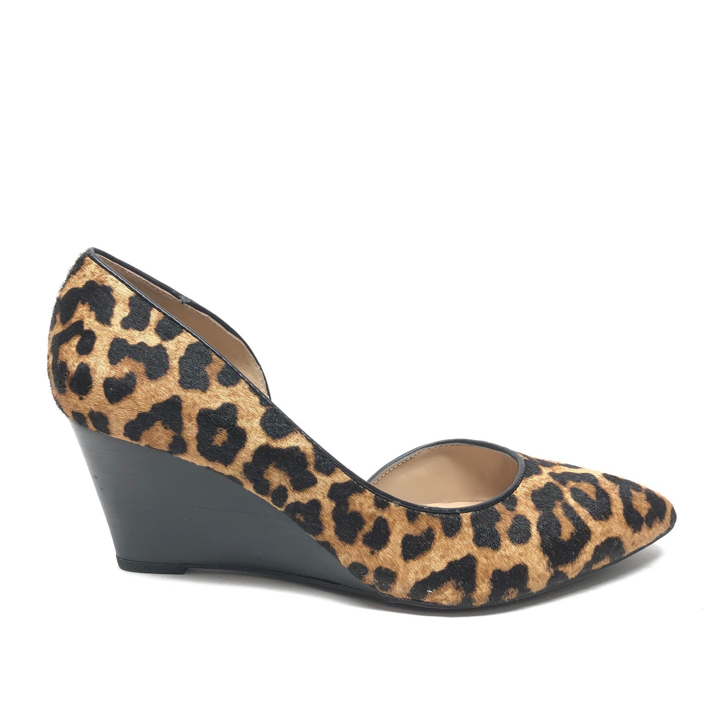 Animal Print Shoes Heels Wedge Franco Sarto, Size 9