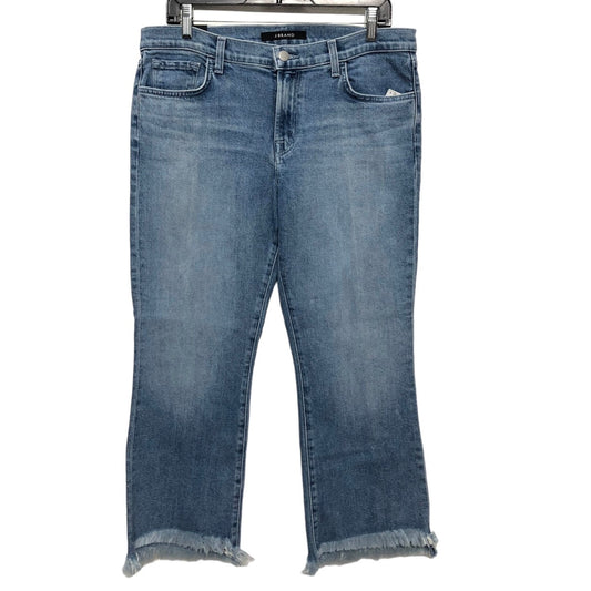 Blue Denim Jeans Cropped J Brand, Size 12