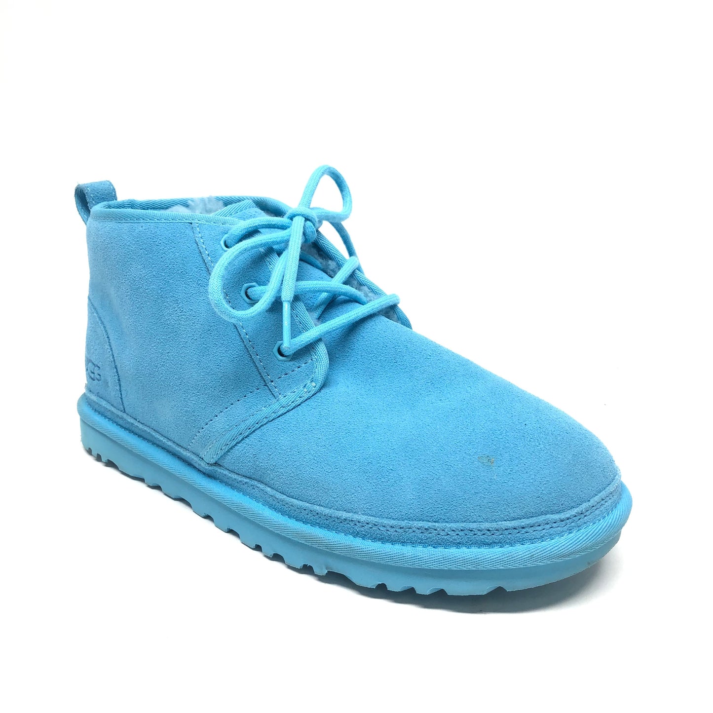 Blue Boots Ankle Flats Ugg, Size 11