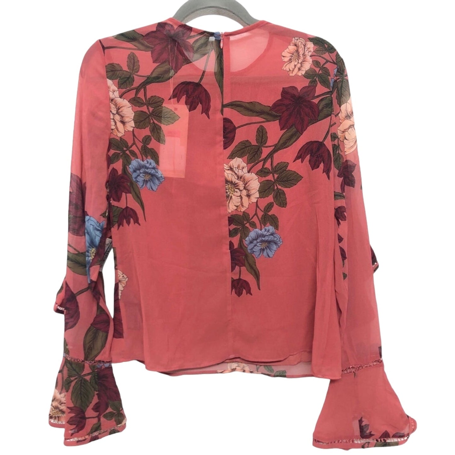 Blouse Long Sleeve By Cmc In Floral Print, Size: S