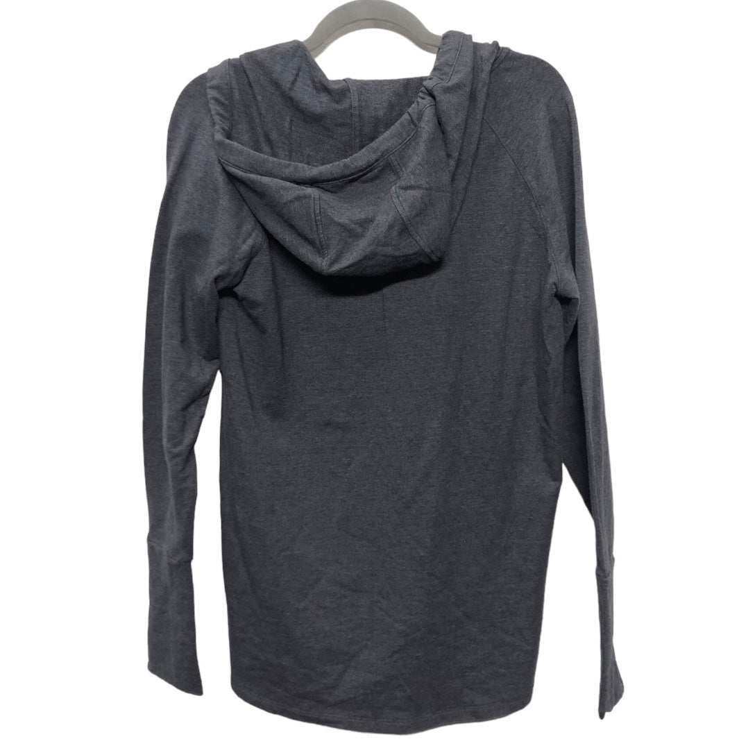 Sweatshirt Hoodie By Athleta In Grey, Size: M