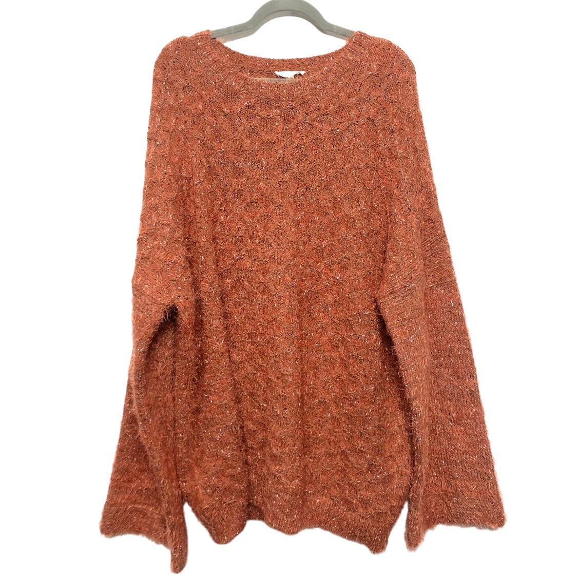 Sweater By Easel In Orange, Size: L