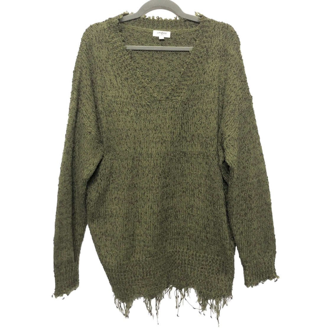 Sweater By Umgee In Green, Size: L