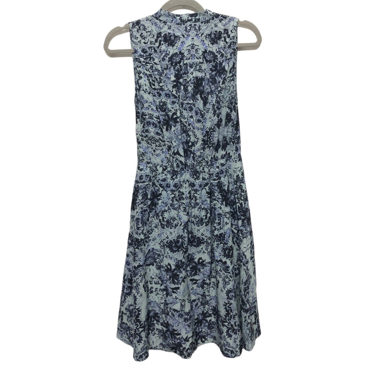 Dress Casual Short By Rebecca Taylor In Black & Blue, Size: 2