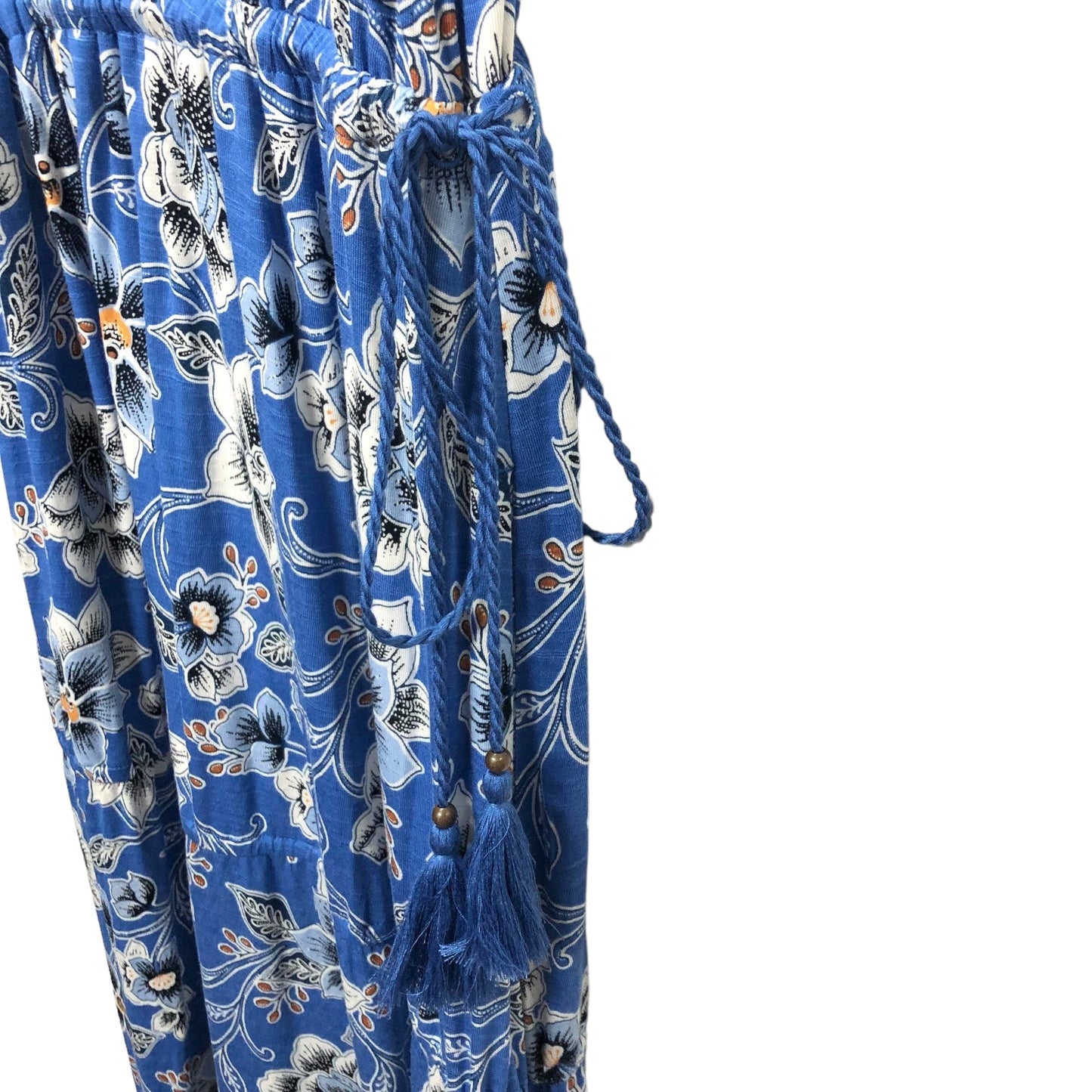 Dress Casual Maxi By J. Jill In Blue & White, Size: S