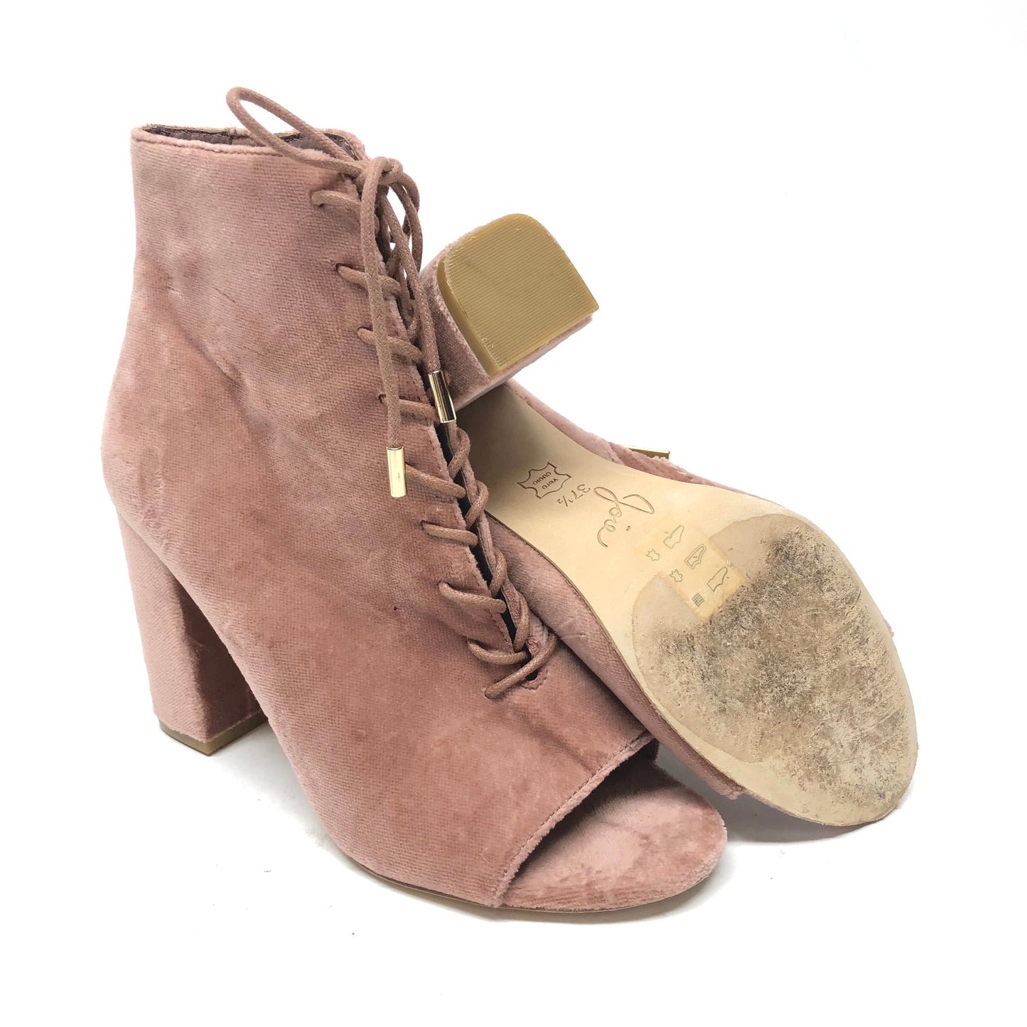 Boots Ankle Heels By Joie In Mauve, Size: 7.5