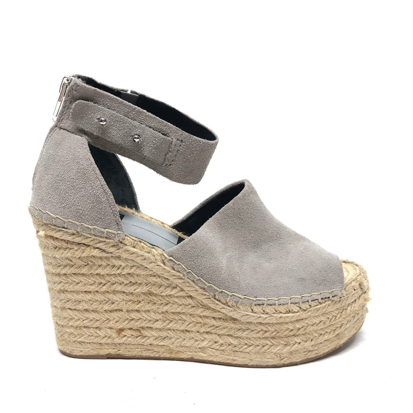 Shoes Heels Wedge By Dolce Vita In Grey, Size: 8