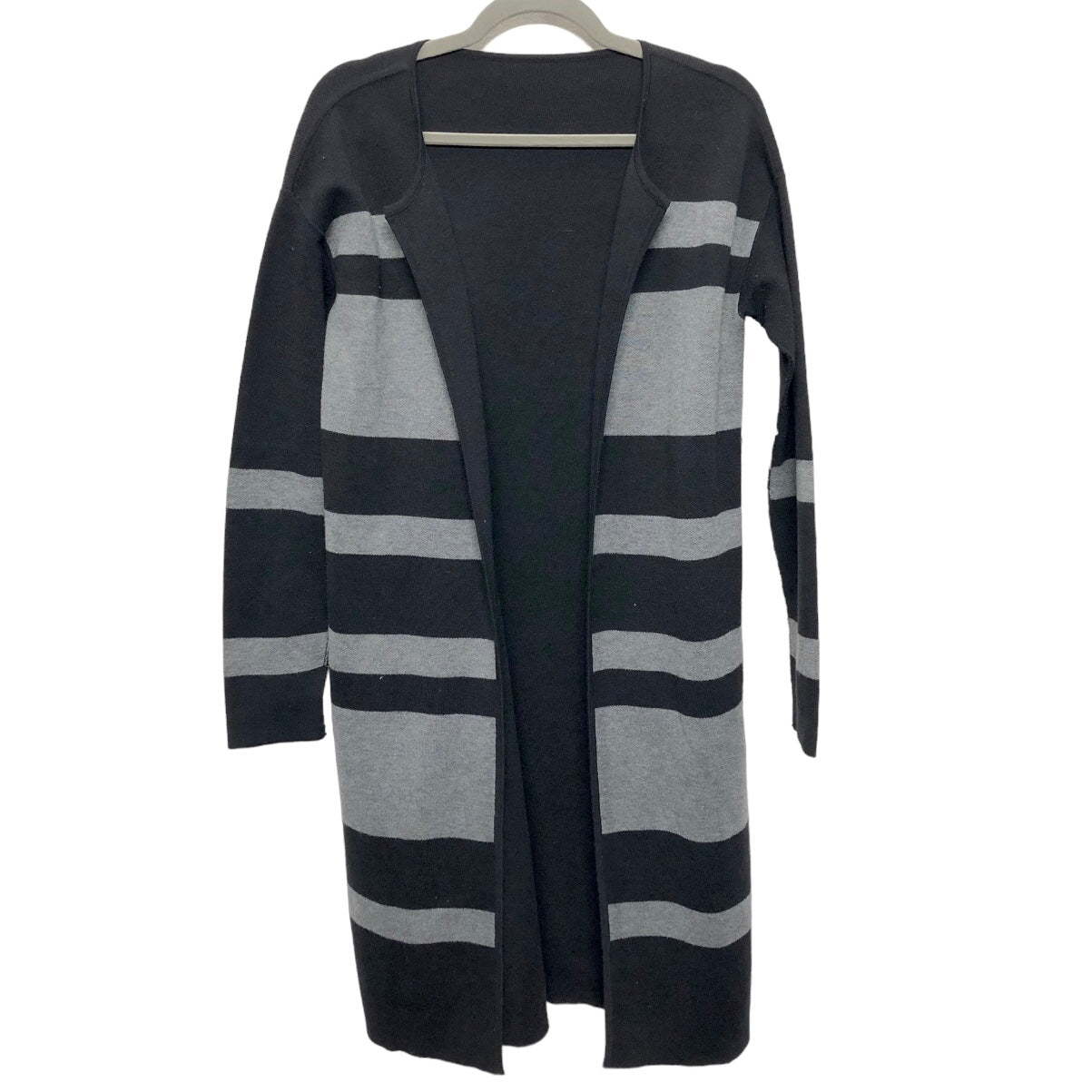 Sweater Cardigan By Athleta In Black & Grey, Size: S