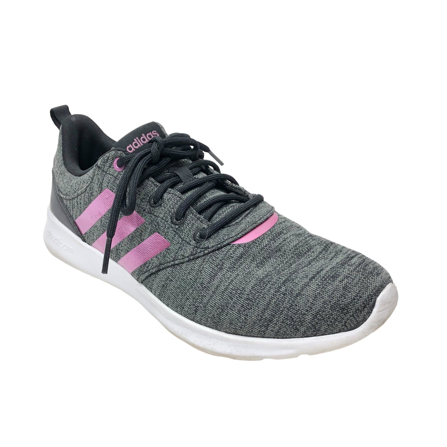 Shoes Athletic By Adidas In Grey & Purple, Size: 9.5