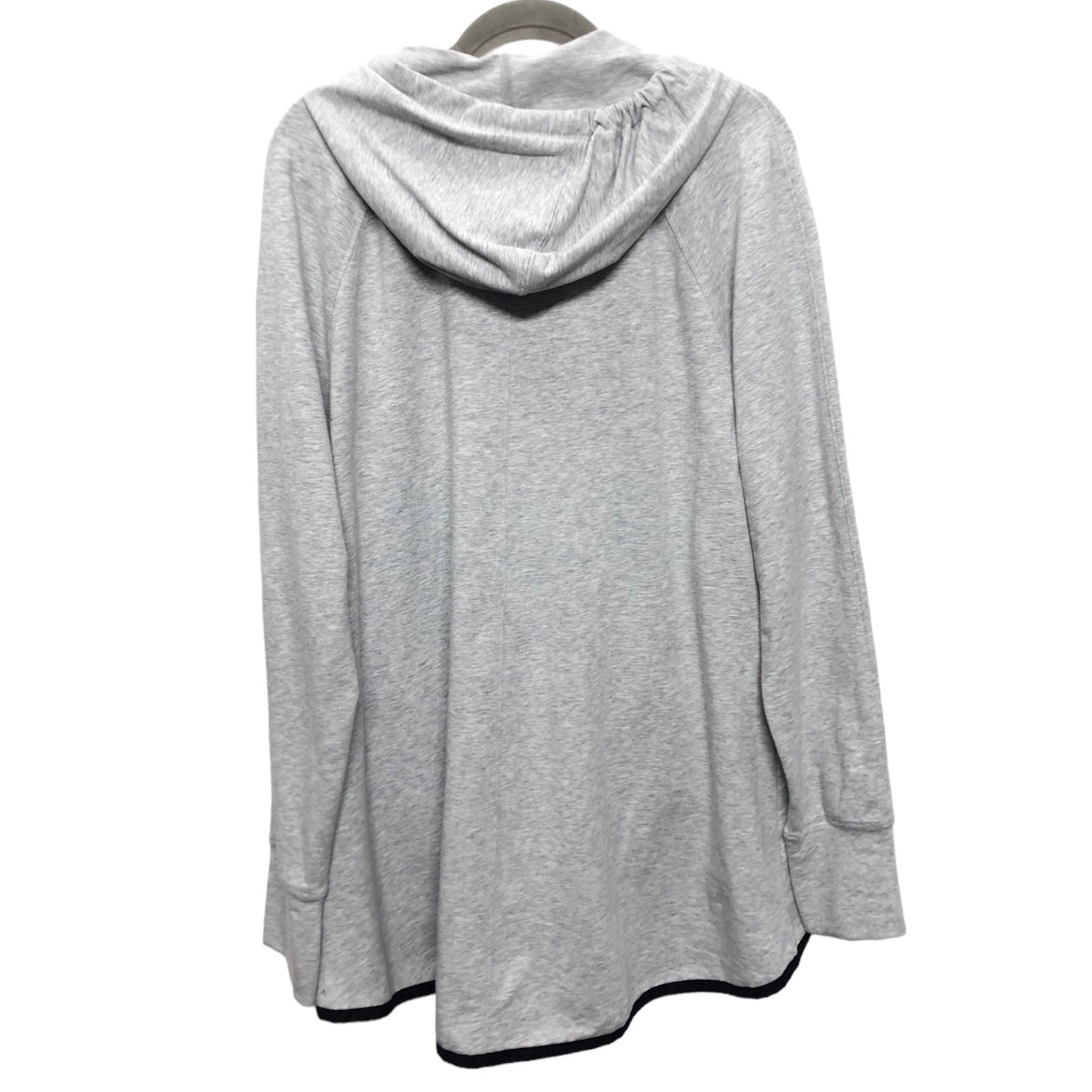 Sweatshirt Hoodie By Livi Active In Grey, Size: 1x