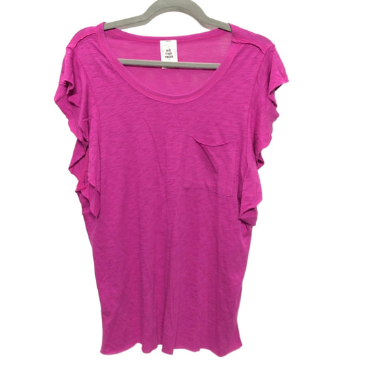 Top Short Sleeve By We The Free In Purple, Size: S