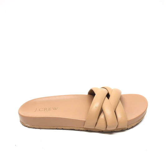 Sandals Flats By J. Crew In Brown, Size: 6