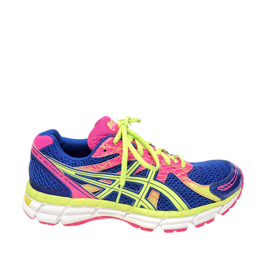 Shoes Athletic By Asics In Blue & Pink, Size: 9