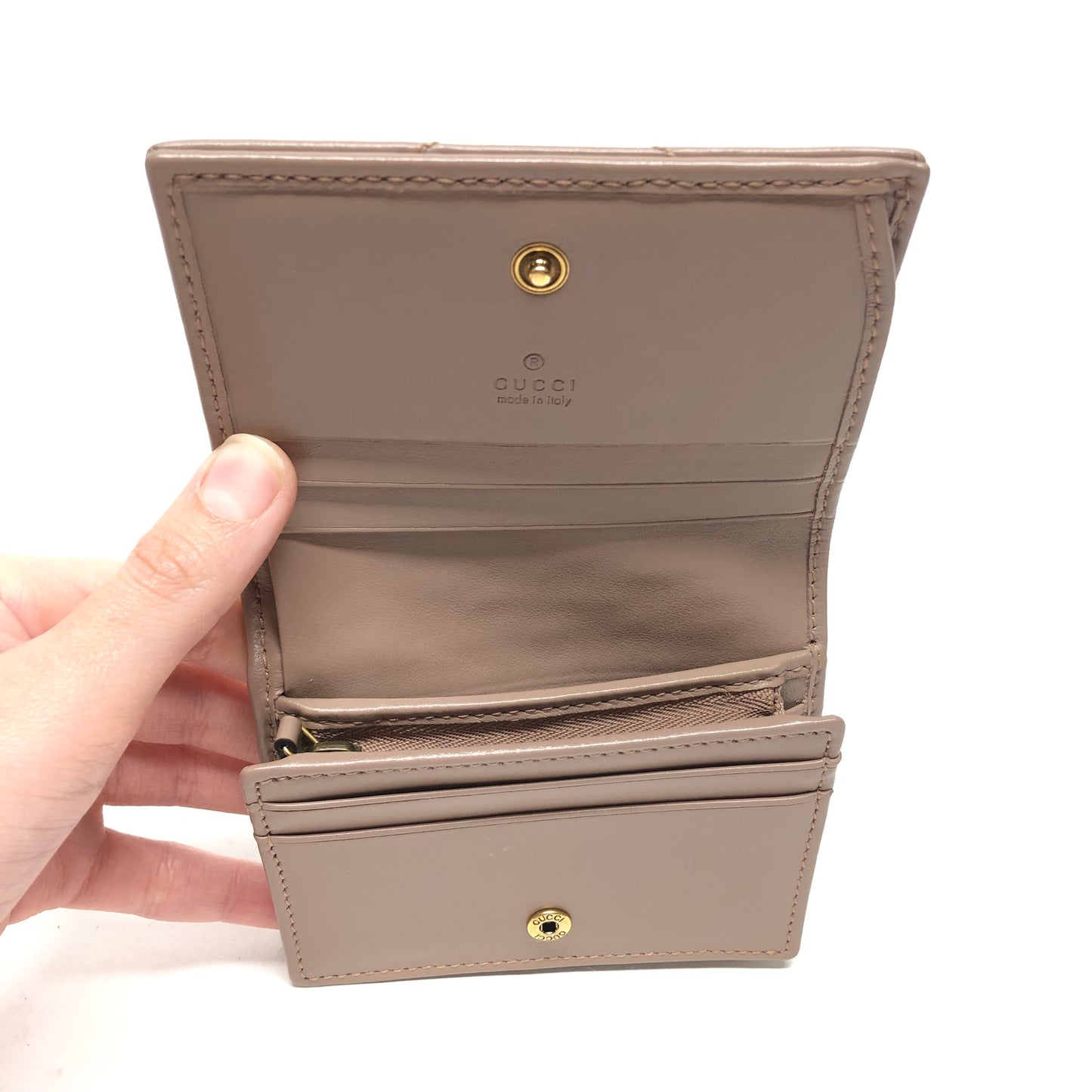 Wallet Luxury Designer By Gucci, Size: Small