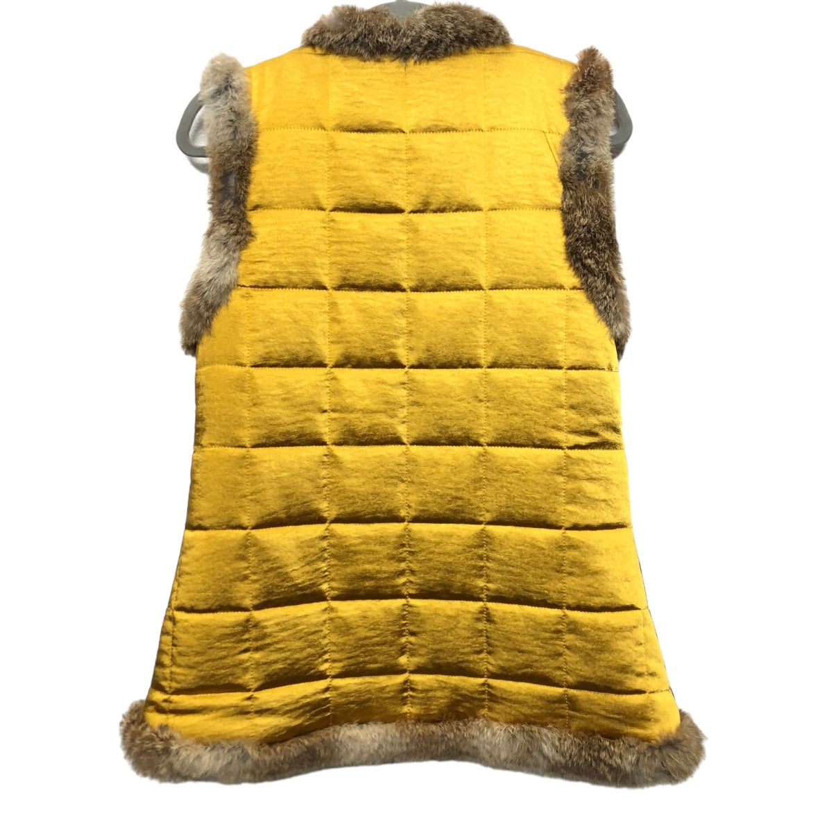 Vest Puffer & Quilted By Antik Batik In Gold, Size: Xs