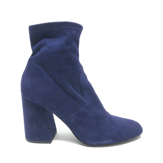 Boots Ankle Heels By Steve Madden In Blue, Size: 9.5