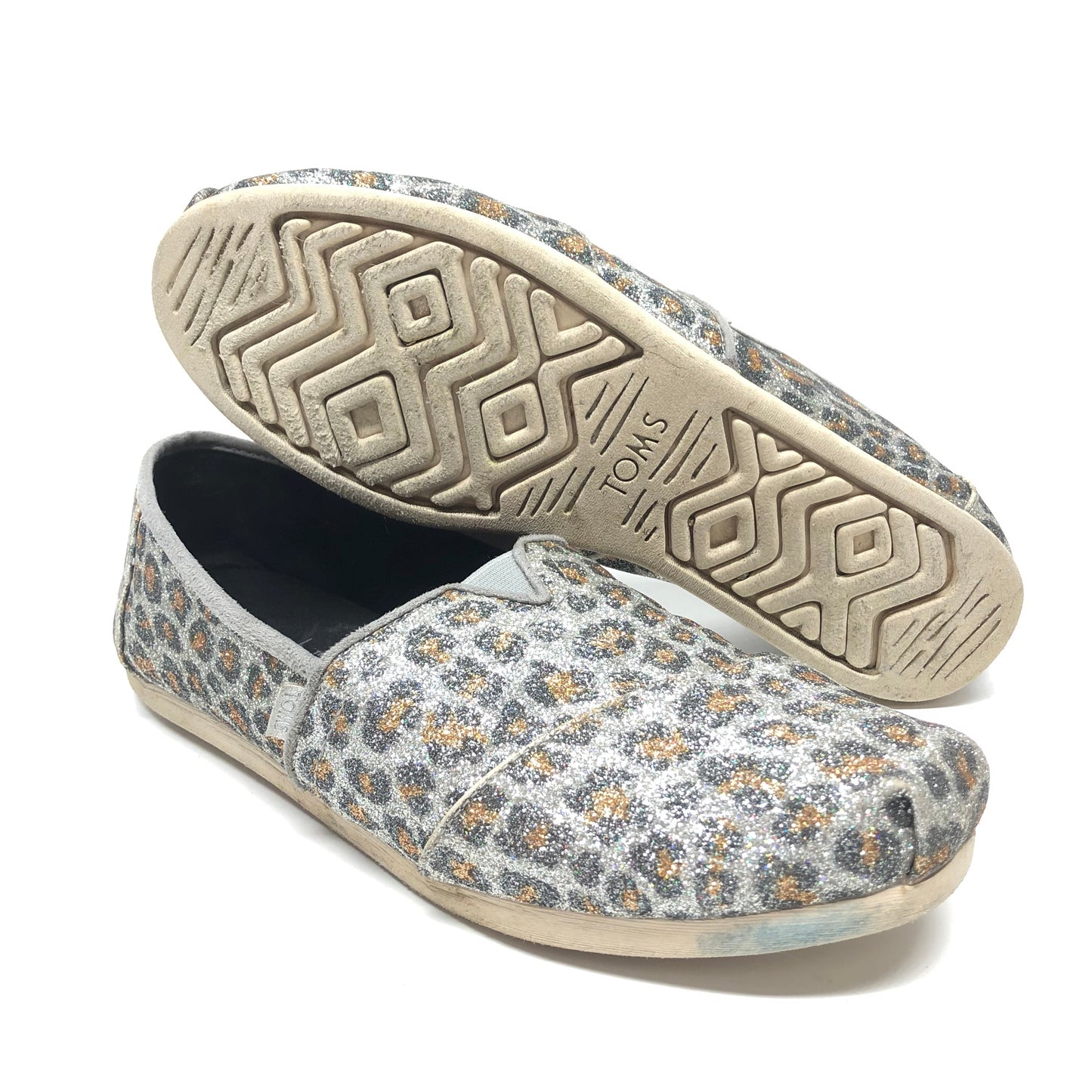 Shoes Flats By Toms In Leopard Print, Size: 8l