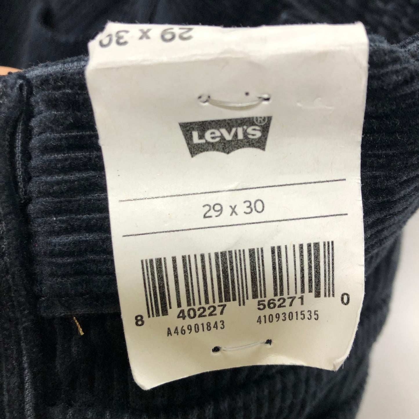 Pants Corduroy By Levis In Black, Size: 8