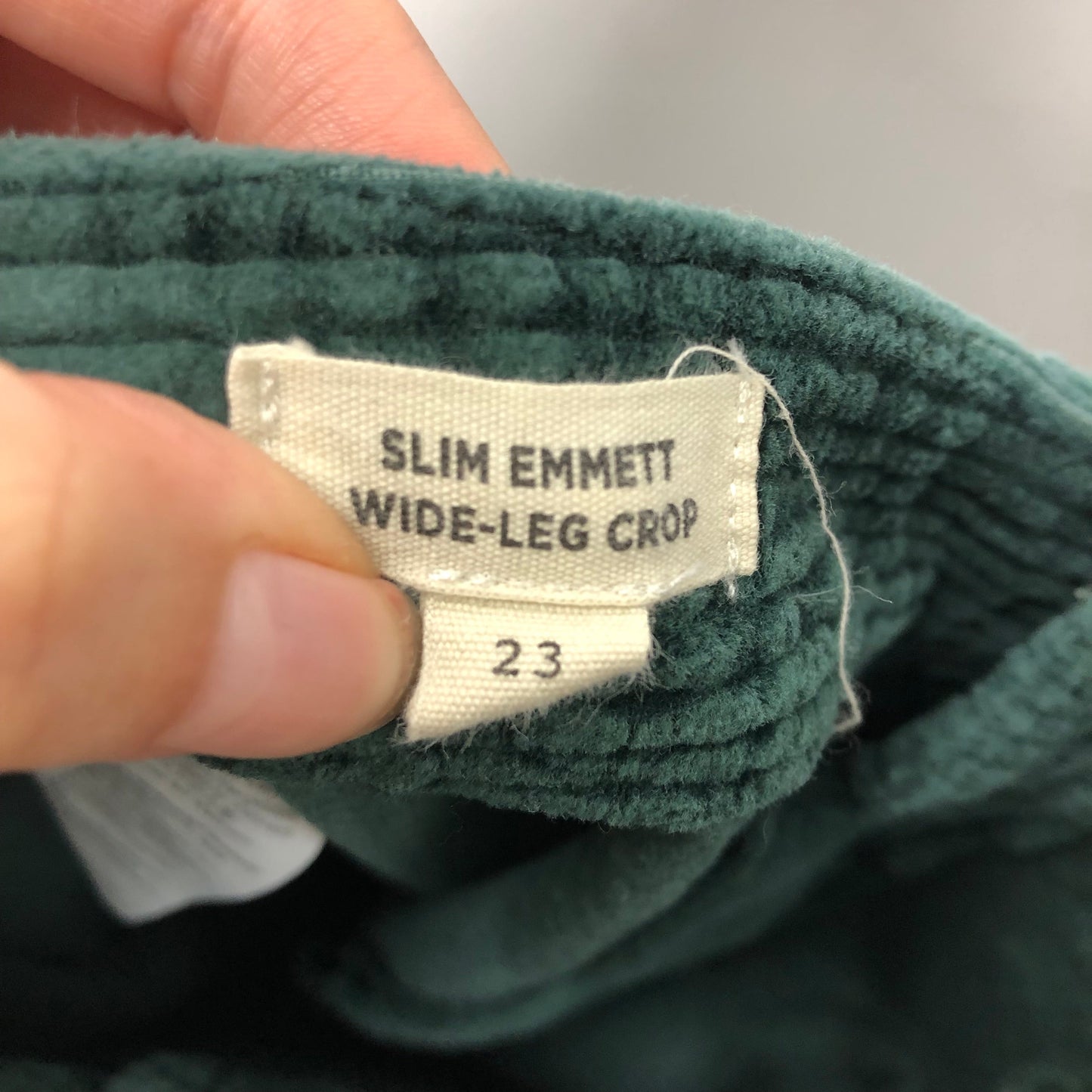 Pants Wide Leg By Madewell In Green, Size: 00