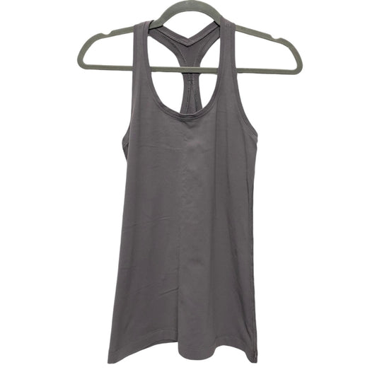 Athletic Tank Top By Lululemon In Grey, Size: 4